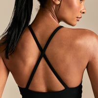 FormFlex Spaghetti Strap Tank | Black (4/6)