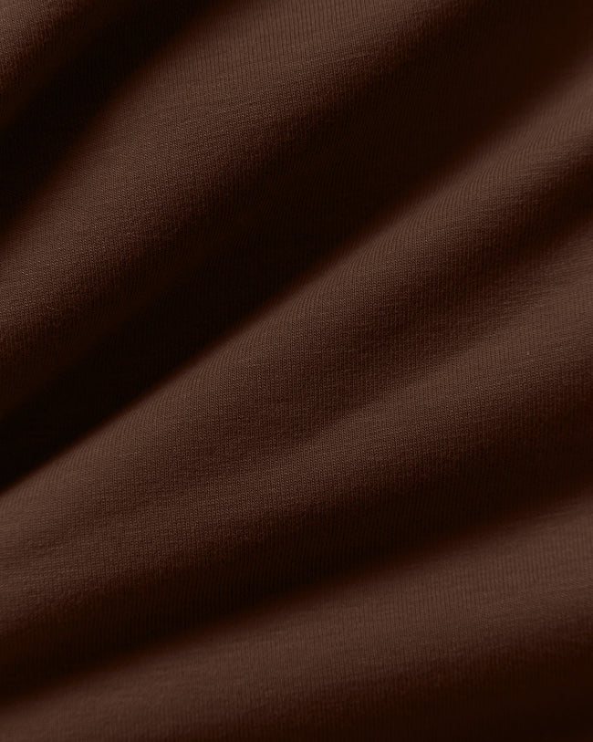 Comfort Oversized Wellness Short Sleeve T-Shirt | Cocoa Powder (5/6)