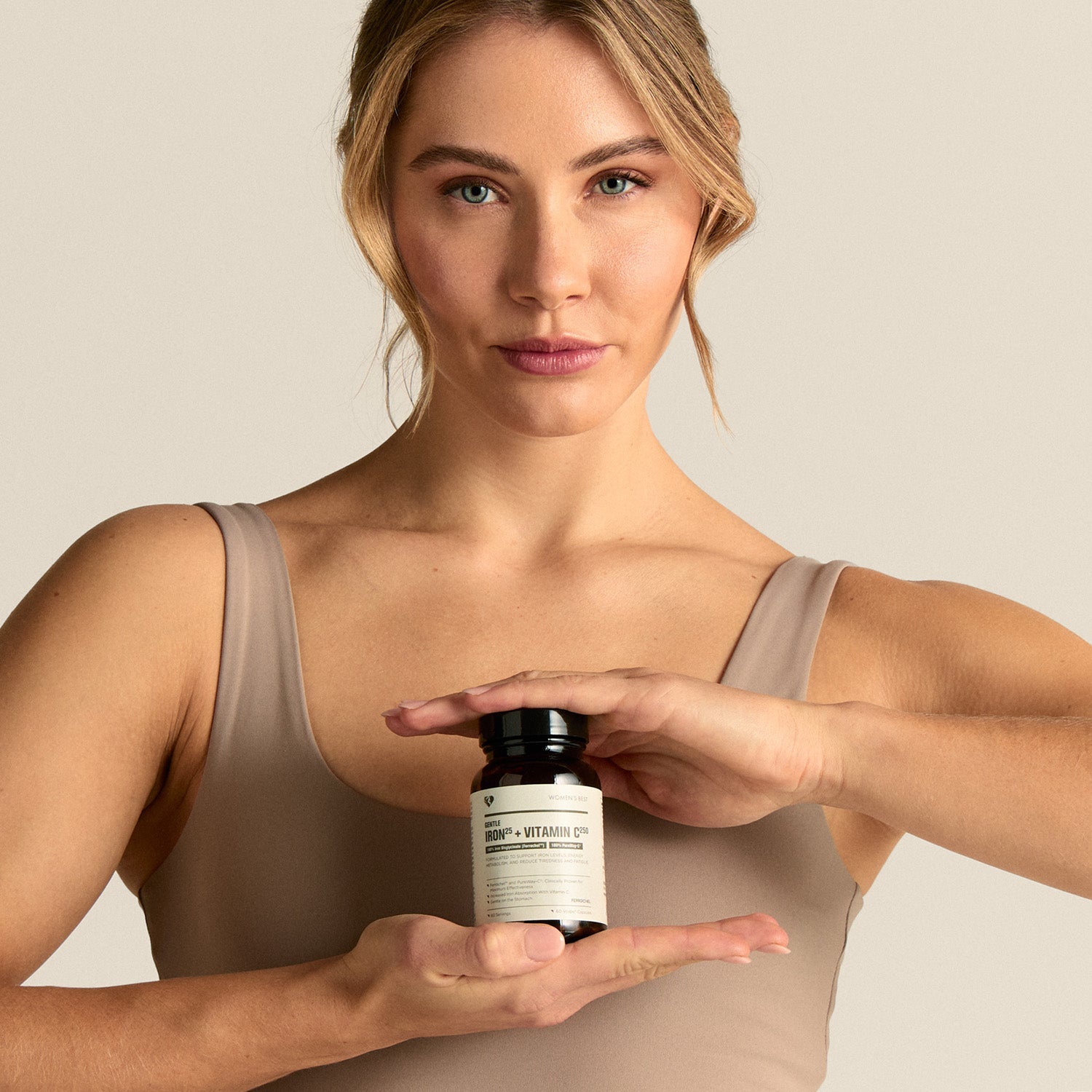 Gentle Iron + Vitamin C Capsules (25mg)