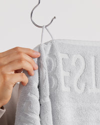 Large Sweat Towel | Silver Grey