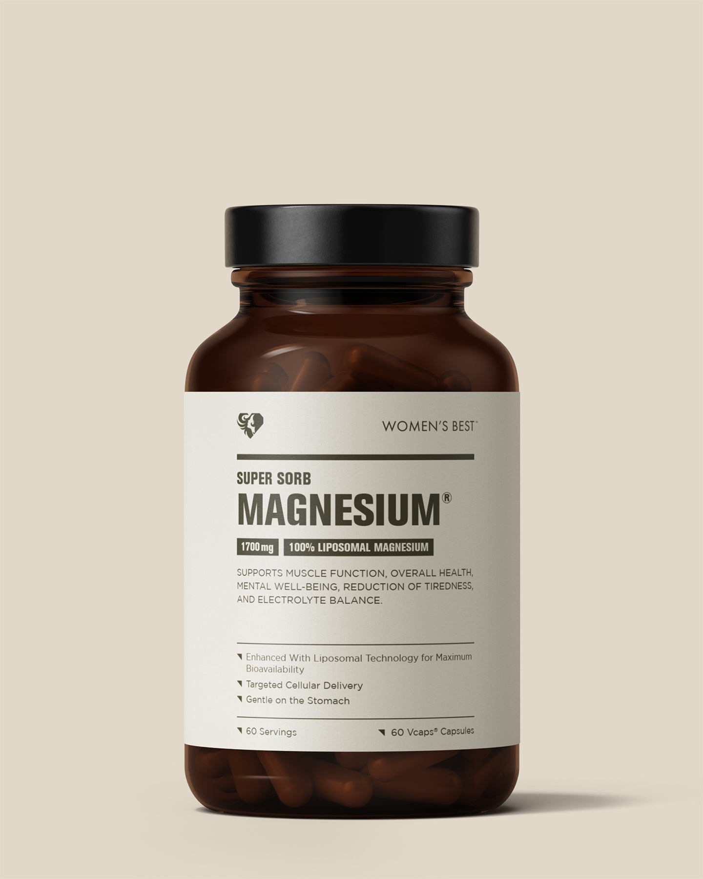Super Sorb Magnesium® 1700mg Capsules