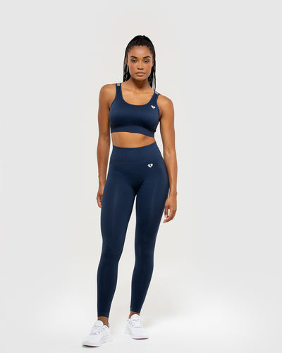 Power Seamless Leggings - Sapphire Blue