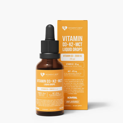 Vitamin D3 + K2 + MCT 2000IU Liquid Drops