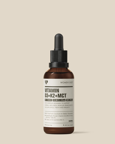 Vitamin D3 + K2 + MCT Liquid Drops (10,000IU)