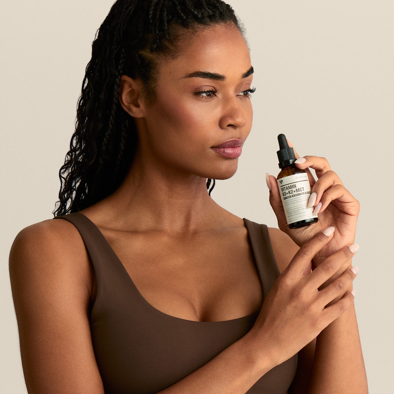 Vitamin D3 + K2 + MCT Liquid Drops (10,000IU)
