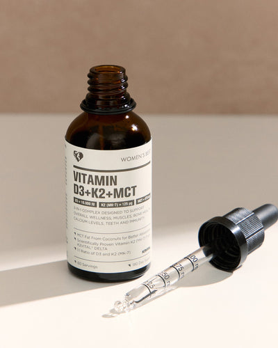 Vitamin D3 + K2 + MCT Liquid Drops (10,000IU)
