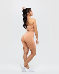 Define Scrunch Seamless Cycling Shorts | Clay