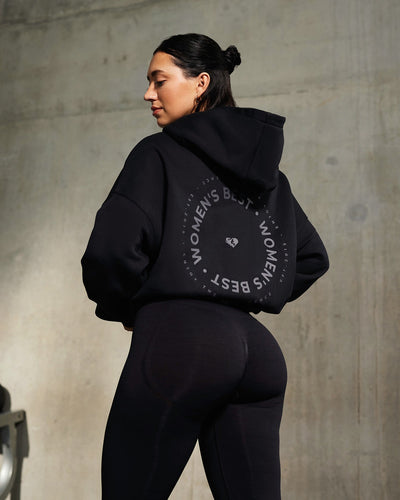 Comfort Oversized Hoodie Black
