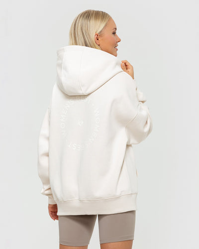 Comfort Oversized Hoodie Off White