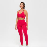 Define Scrunch Seamless Leggings | Viva Magenta