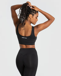 Essential Sports Bra | Black