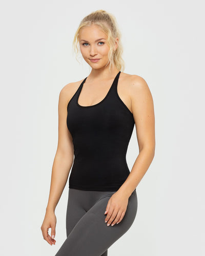 Alo Yoga® Sleek Back Bra Tank Top - Black