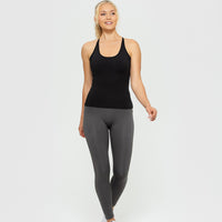 Essential Built-in Bra Tank | Black