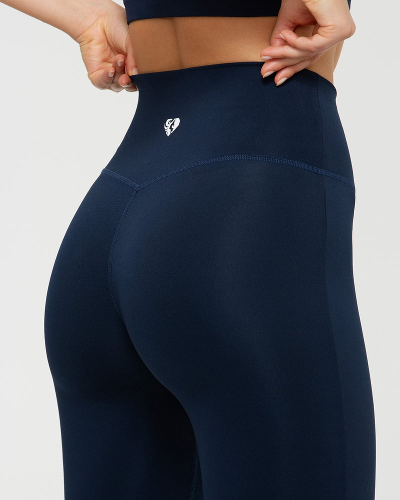 Lina Dark Blue Lycra Leggings - Blissfully Brand