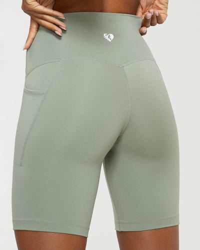 Women's cycling shorts with sales pockets