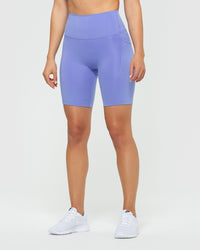 Essential Cycling Shorts with Pockets | Violet