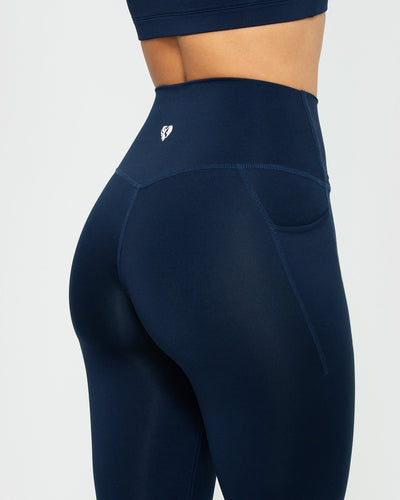 Essential Leggings with Pockets Sapphire Blue