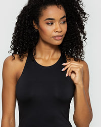 Essential Second Skin 2-Layer Tank | Black