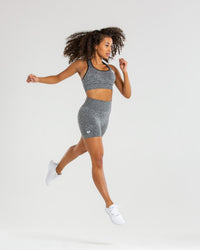 Move Seamless Shorts | Grey Marl