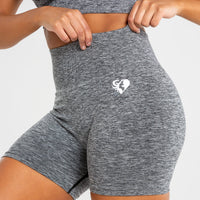 Move Seamless Shorts | Grey Marl