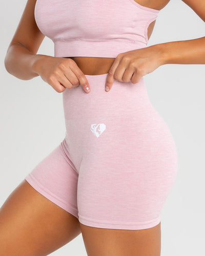 Blush pink shop biker shorts