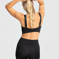 Hold High Support Sports Bra | Black