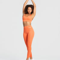 Hold High Waisted Leggings | Burnt Orange