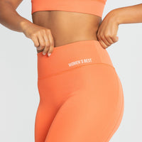 Hold High Waisted Leggings | Burnt Orange