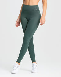 Hold High Waisted Leggings | Jungle Green