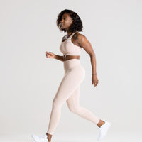 Power Seamless Leggings | Nude