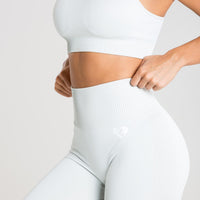 Power Seamless Leggings | Washed Light Grey