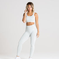 Power Seamless Leggings | Washed Light Grey