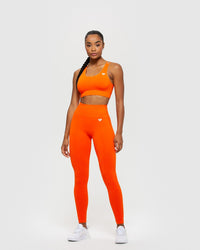 Power Seamless Leggings | Beacon Orange