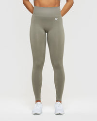Power Seamless Leggings | Dark Taupe