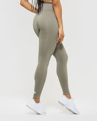 Power Seamless Leggings | Dark Taupe
