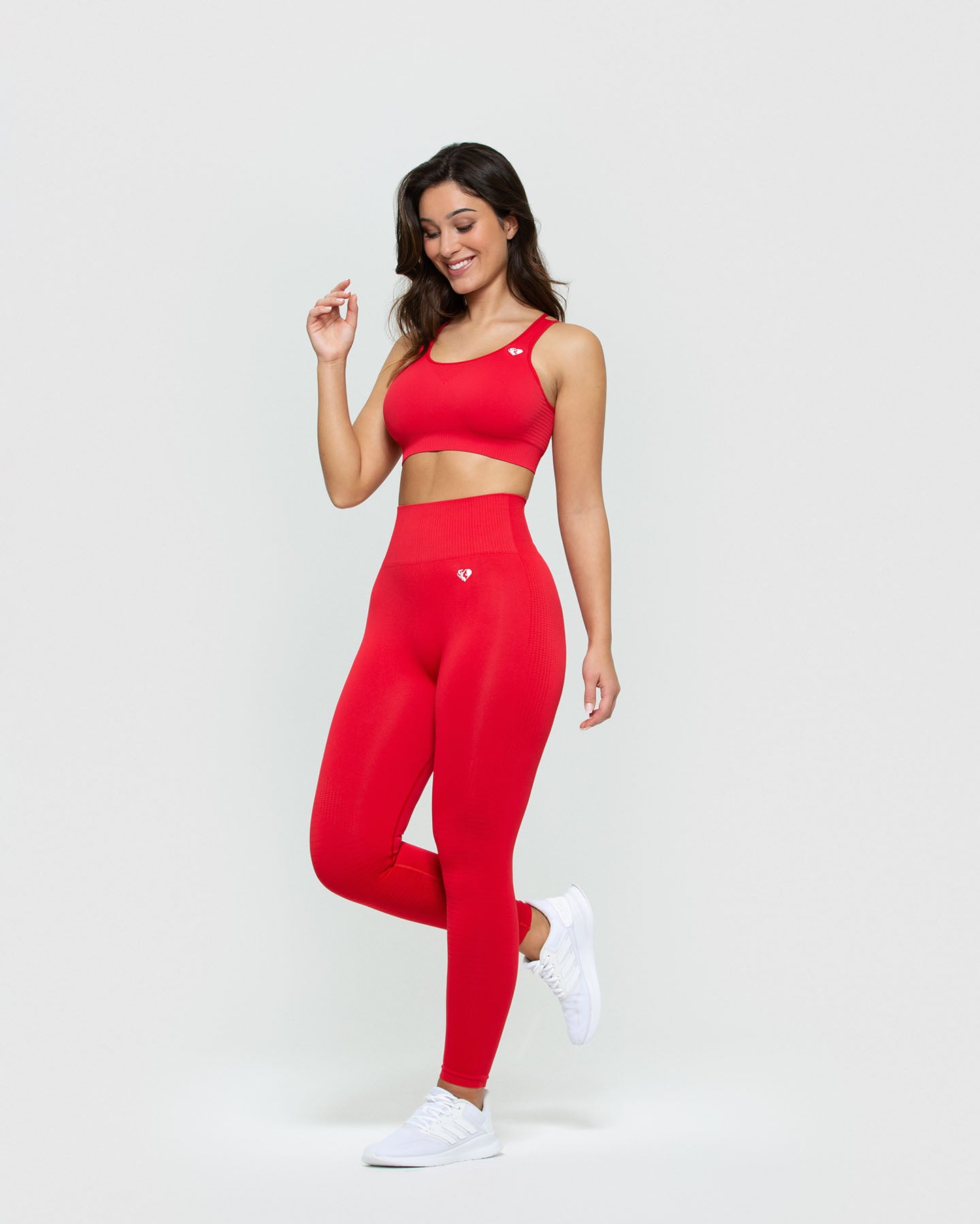 Power Seamless Leggings | Red