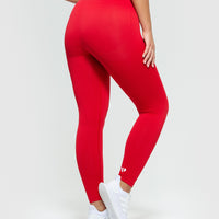 Power Seamless Leggings | Red