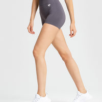 Power Seamless Shorts | Charcoal