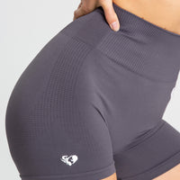 Power Seamless Shorts | Charcoal