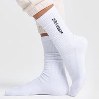 Crew Socks (1PK) | White