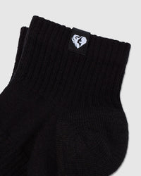 Quarter Socks (1PK) | Black